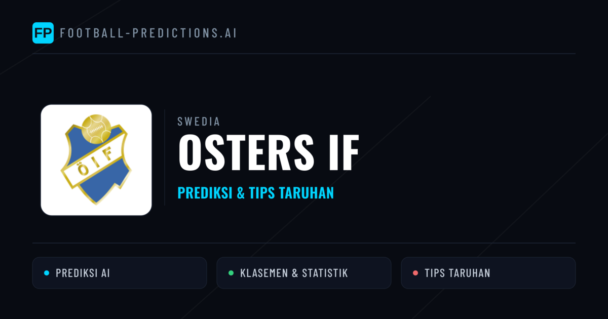 Osters IF Prediksi & Statistik Piala Dunia