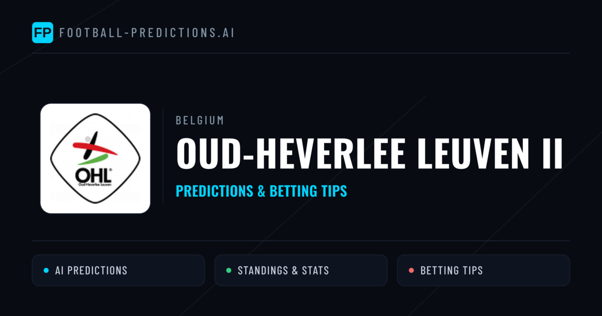 Oud-Heverlee Leuven II Predictions & Stats