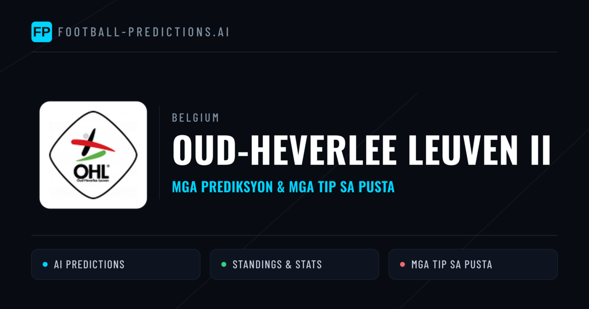 Oud-Heverlee Leuven II Predictions & Stats
