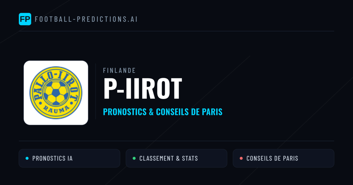 P-Iirot Pronostics & Statistiques