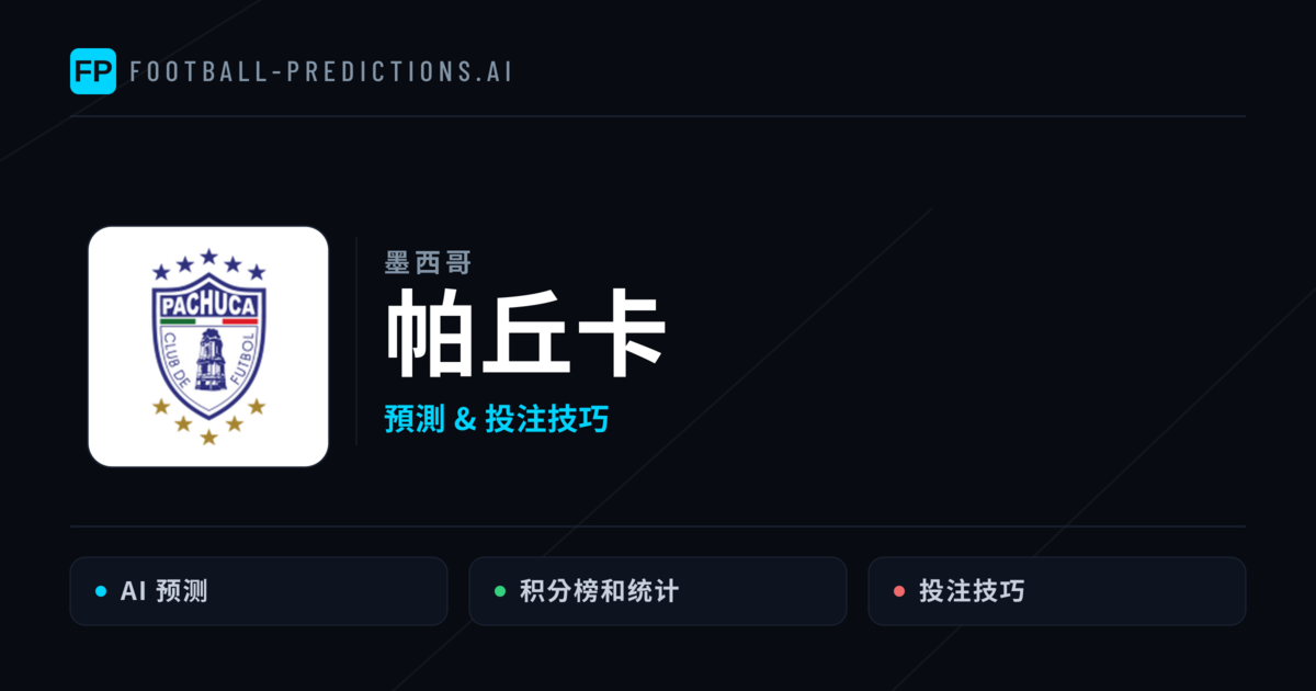 帕丘卡 運彩分析｜足球預測與數據