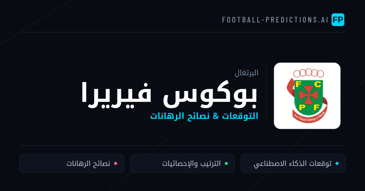 بوكوس فيريرا توقعات واحصائيات
