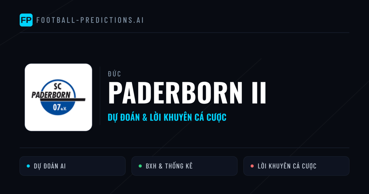 Paderborn II Dự đoán & Thống kê