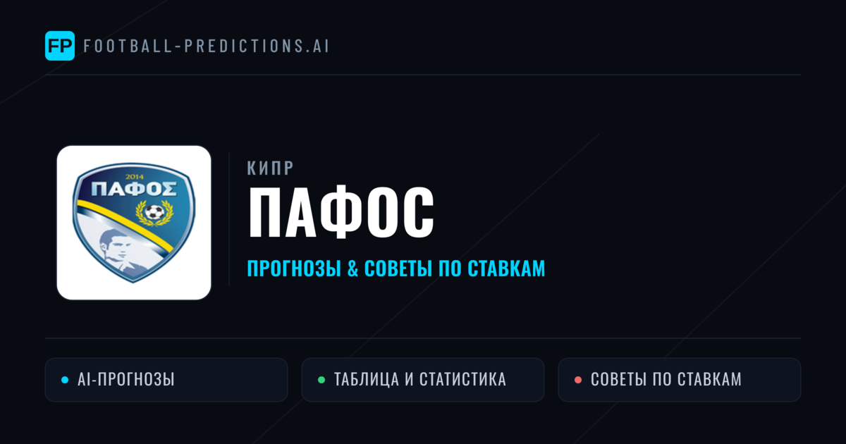 Пафос прогнозы и статистика
