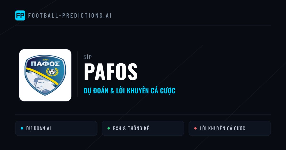 Pafos Dự đoán & Thống kê
