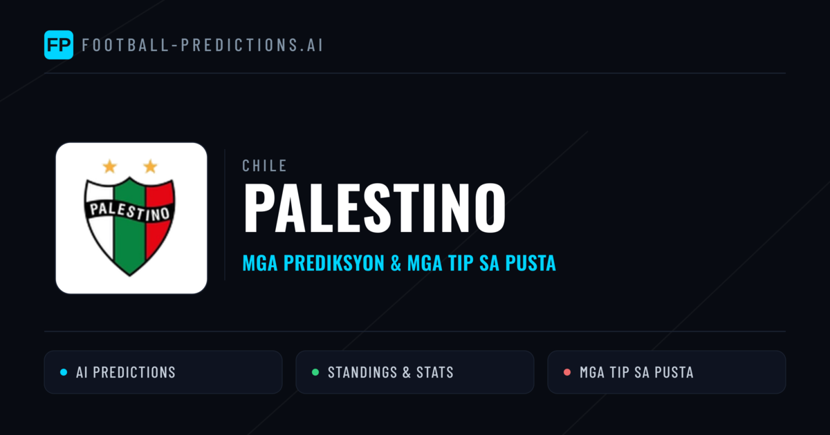 Palestino Predictions & Stats
