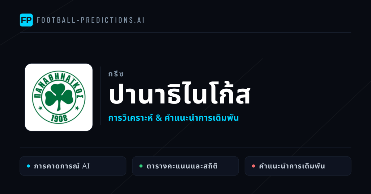 ปานาธิไนโก้ส การวิเคราะห์และสถิติ