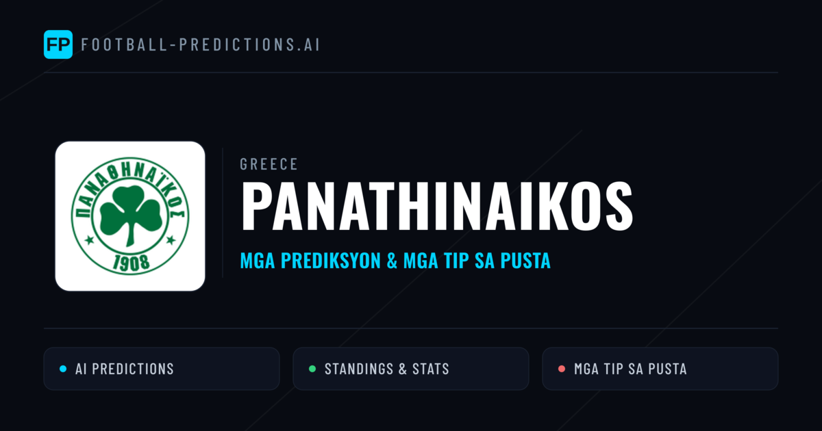 Panathinaikos Predictions & Stats