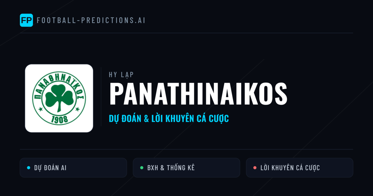 Panathinaikos Dự đoán & Thống kê