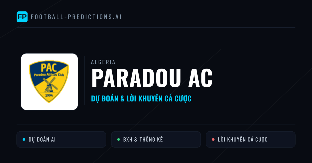 Paradou AC Dự đoán & Thống kê