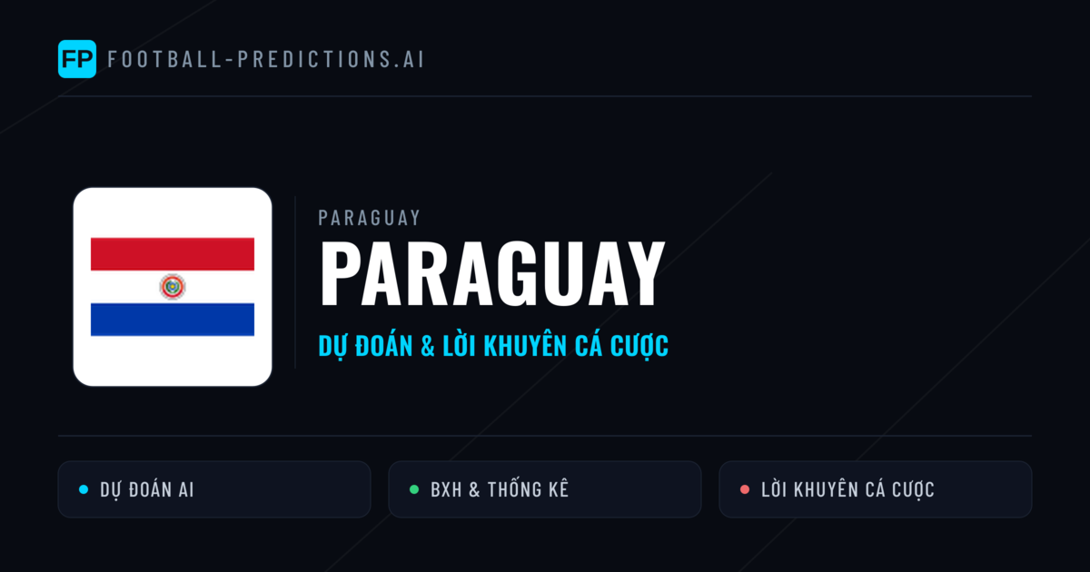 Paraguay Dự đoán & Thống kê