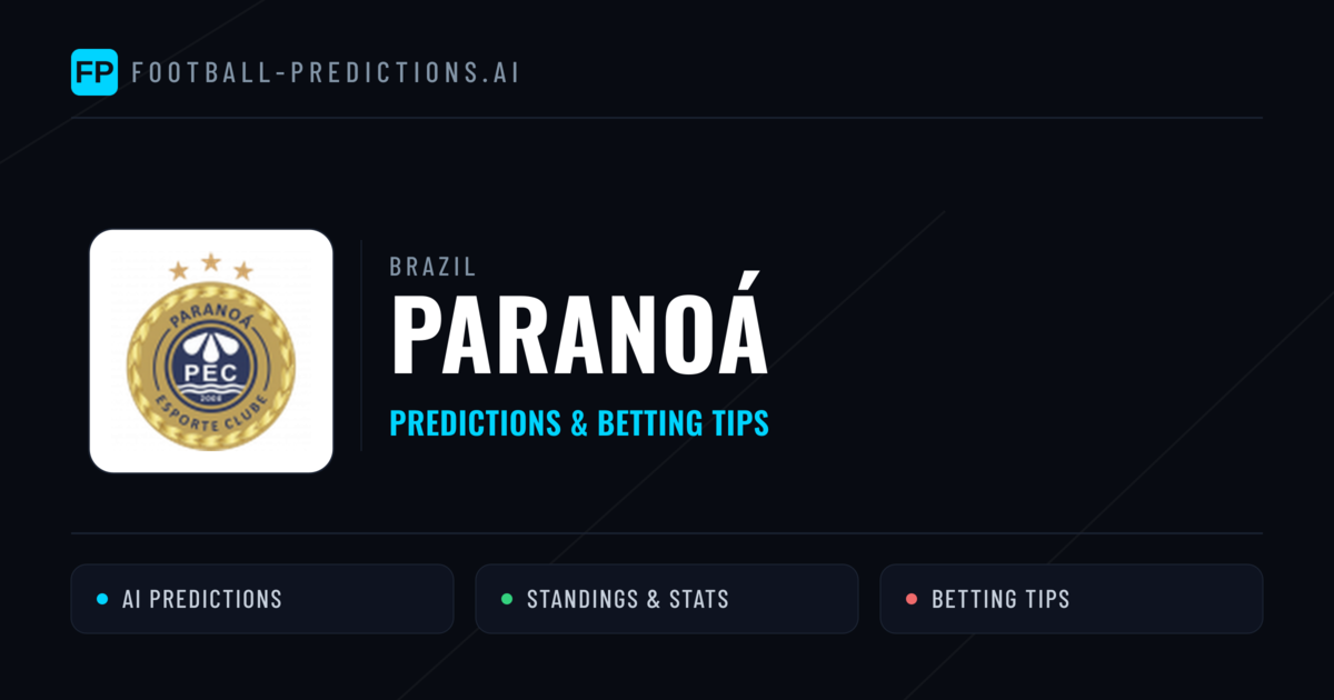 Paranoá Predictions & Stats