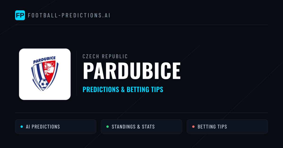 Pardubice Predictions & Stats