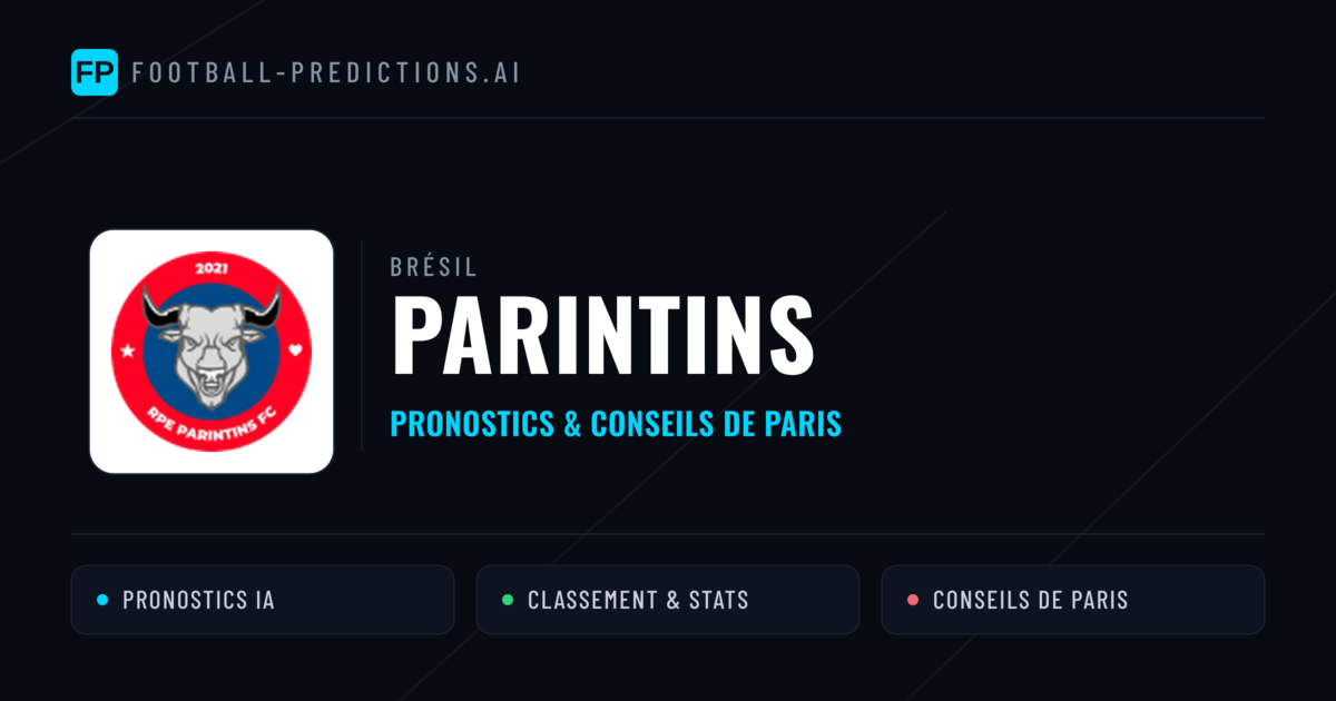 Parintins Pronostics & Statistiques