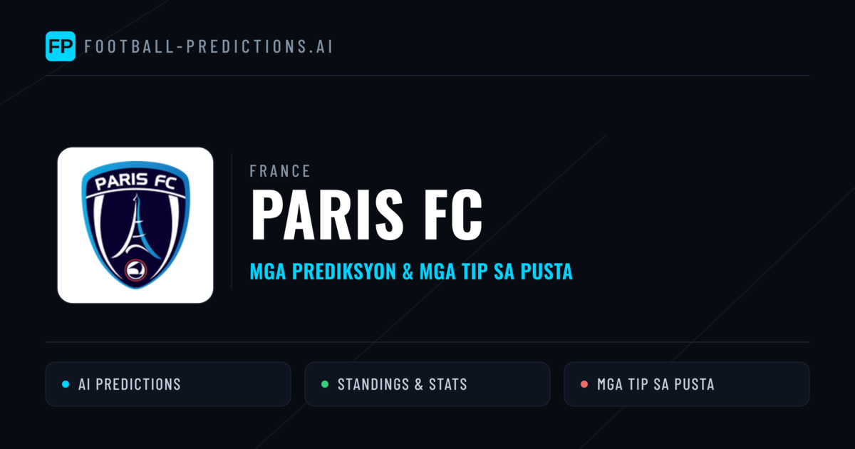 Paris FC Predictions & Stats
