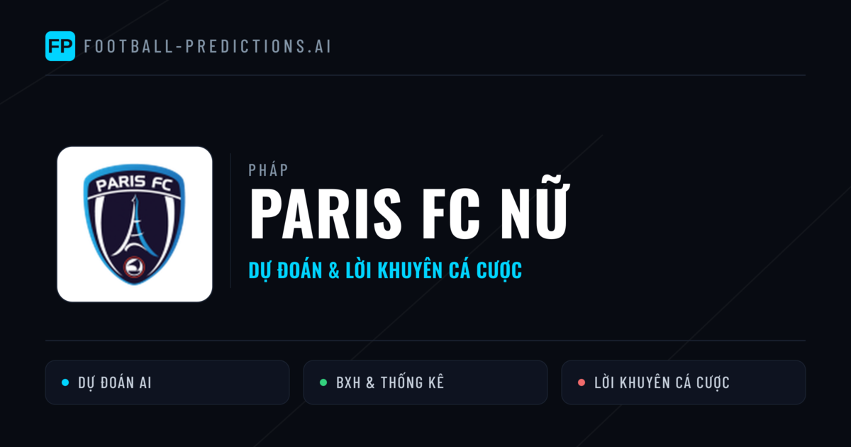 Paris FC Nữ Dự đoán & Thống kê