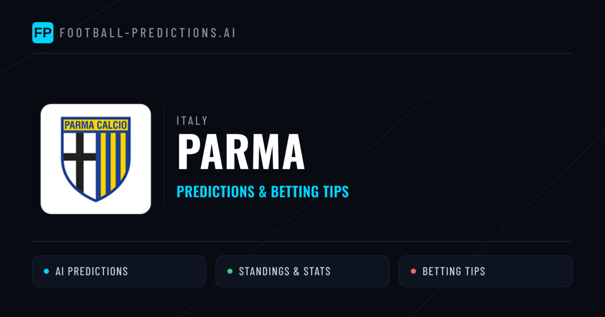 Parma Predictions & Stats