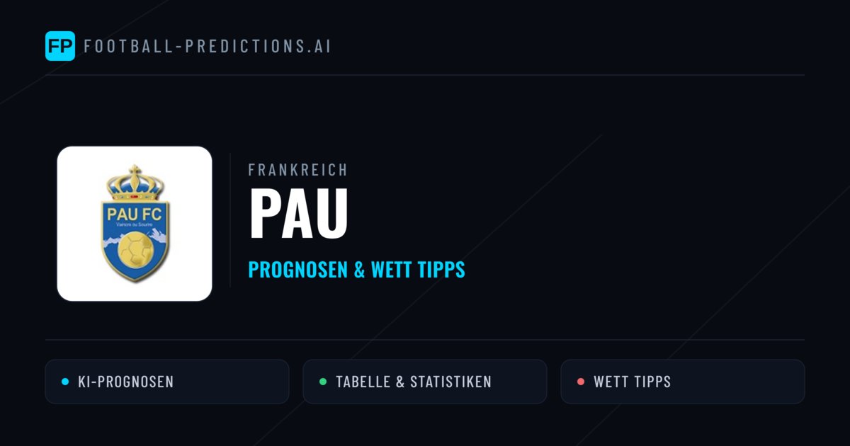 PAU Prognosen & Statistiken