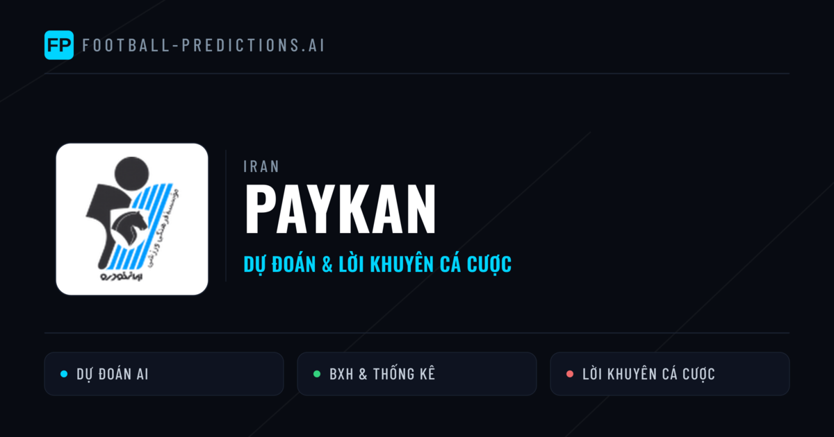 Paykan Dự đoán & Thống kê