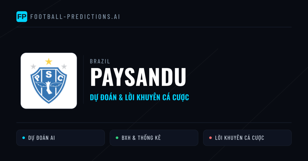 Paysandu Dự đoán & Thống kê