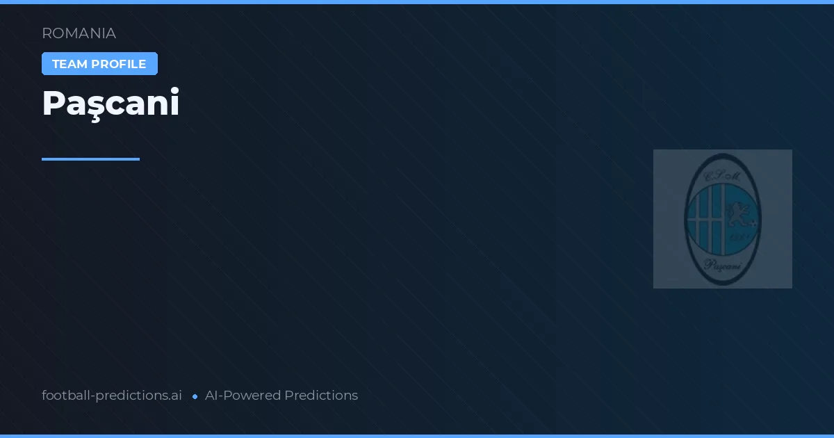 Pronostici e Statistiche Paşcani
