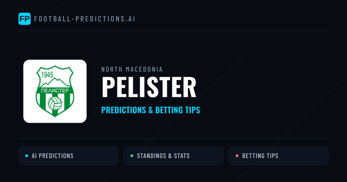 Pelister Predictions & Stats
