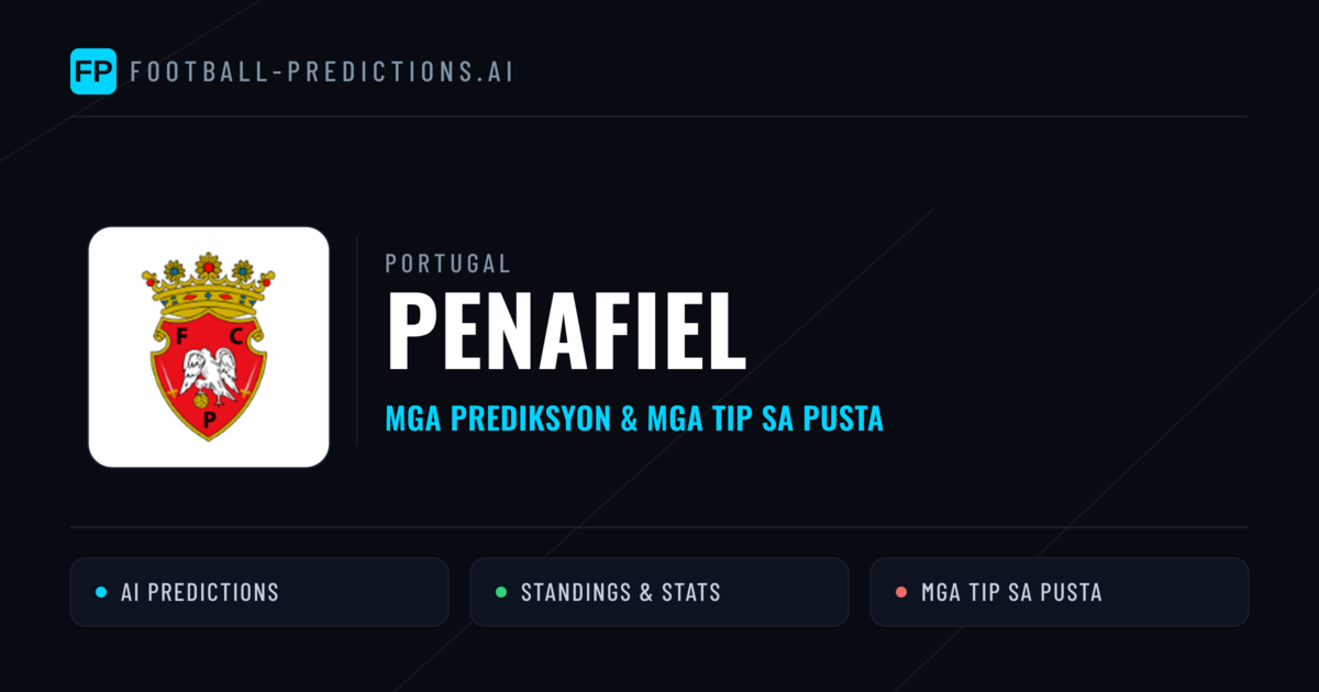 Penafiel Predictions & Stats