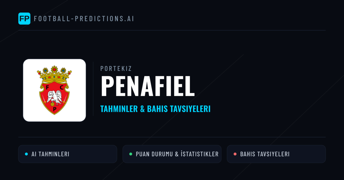 Penafiel Tahminleri & İstatistikler