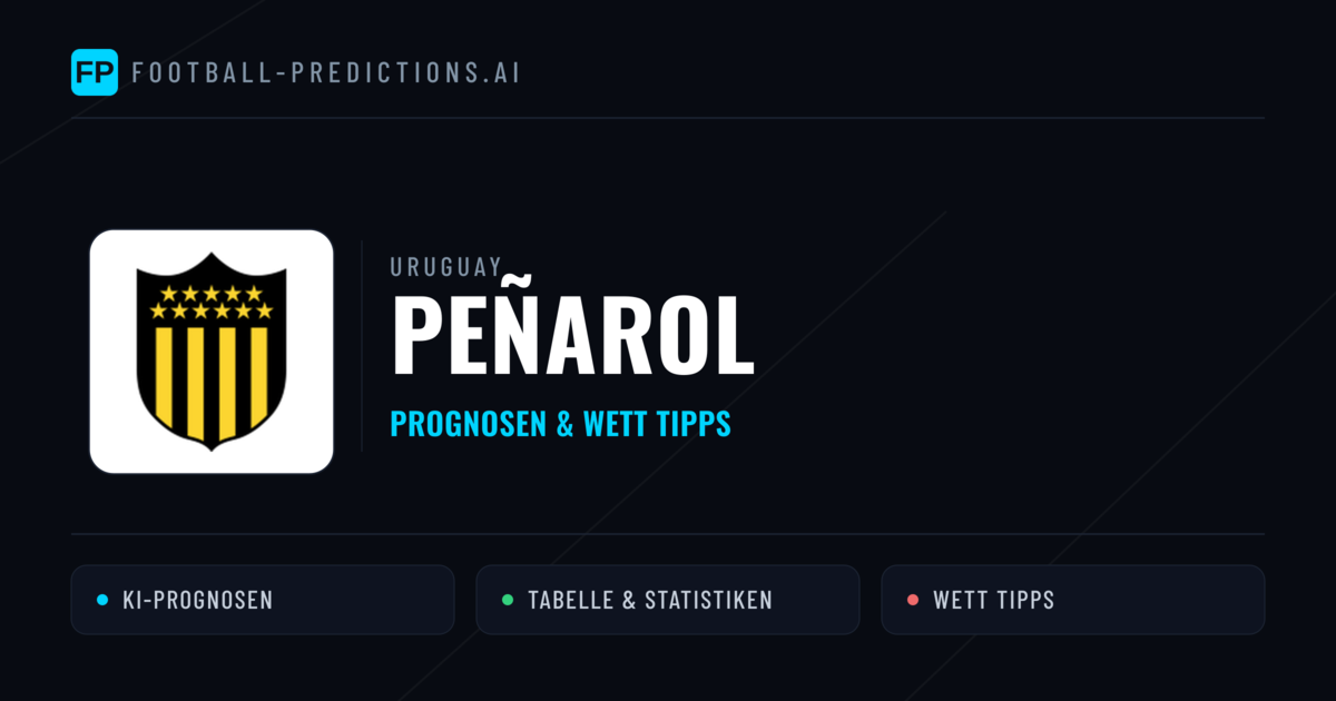 Peñarol Prognosen & Statistiken
