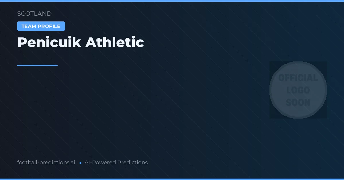 Penicuik Athletic Pronostics & Statistiques