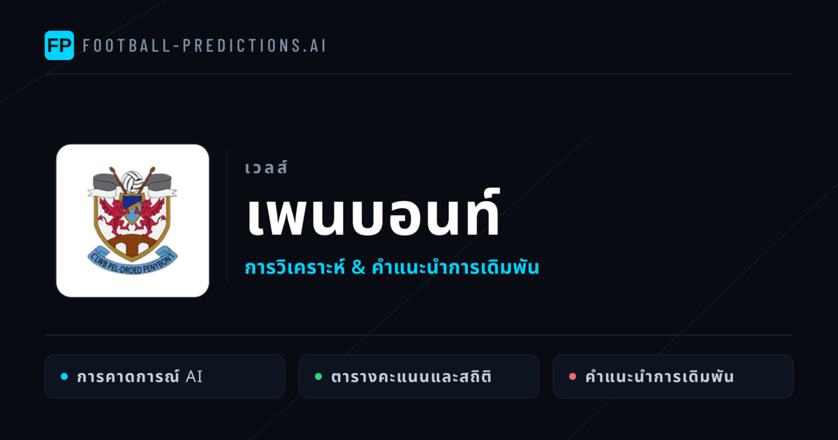 เพนบอนท์ การวิเคราะห์และสถิติ