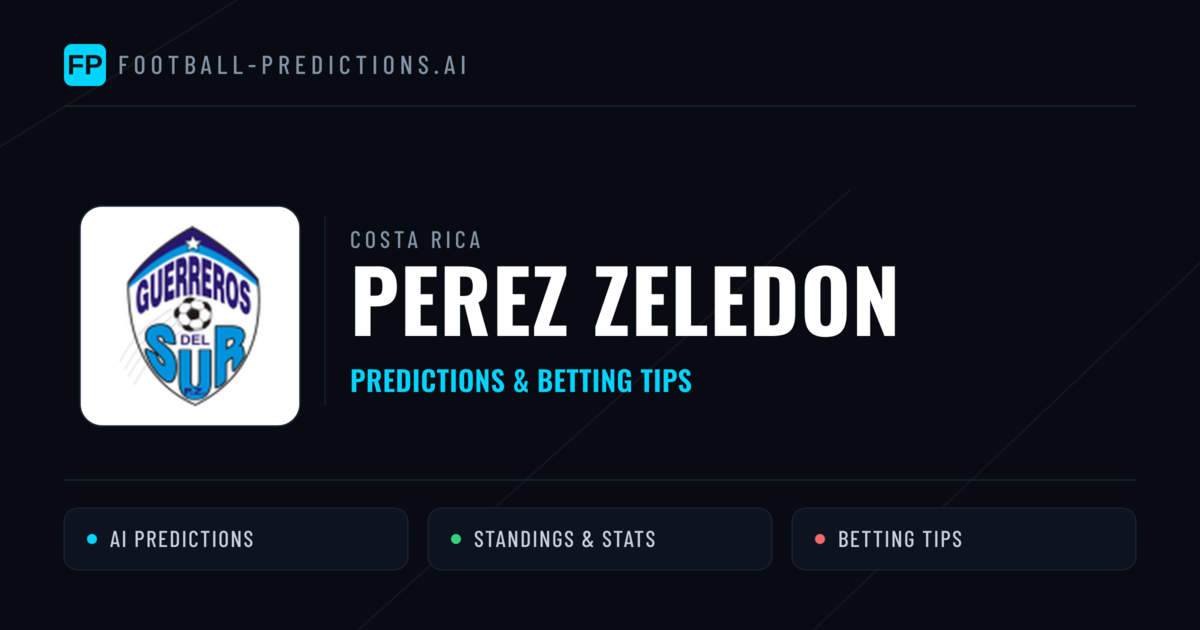 Perez Zeledon Predictions & Stats