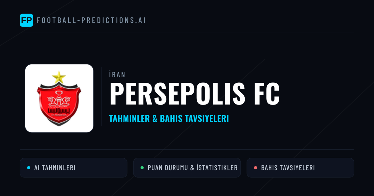 Persepolis FC Tahminleri & İstatistikler