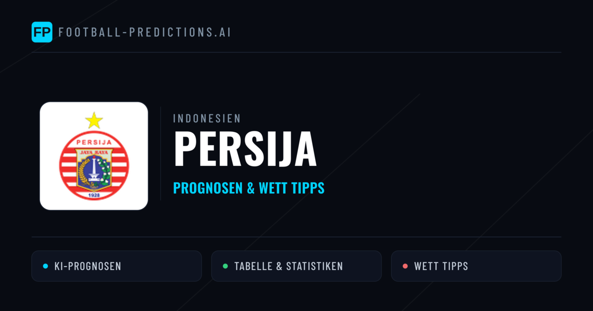 Persija Prognosen & Statistiken