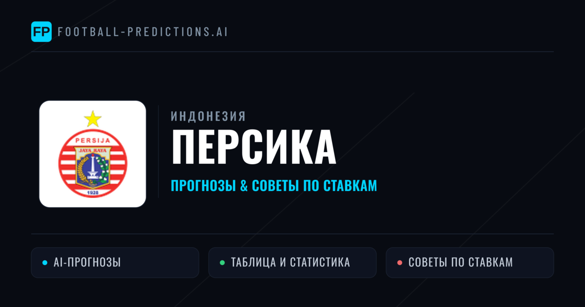 Персика прогнозы и статистика