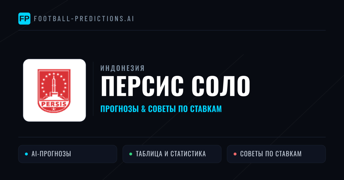 Персис Соло прогнозы и статистика