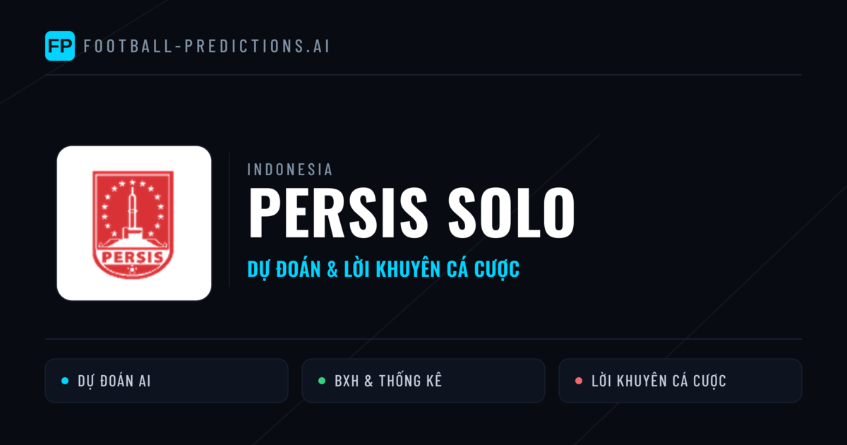 Persis Solo Dự đoán & Thống kê