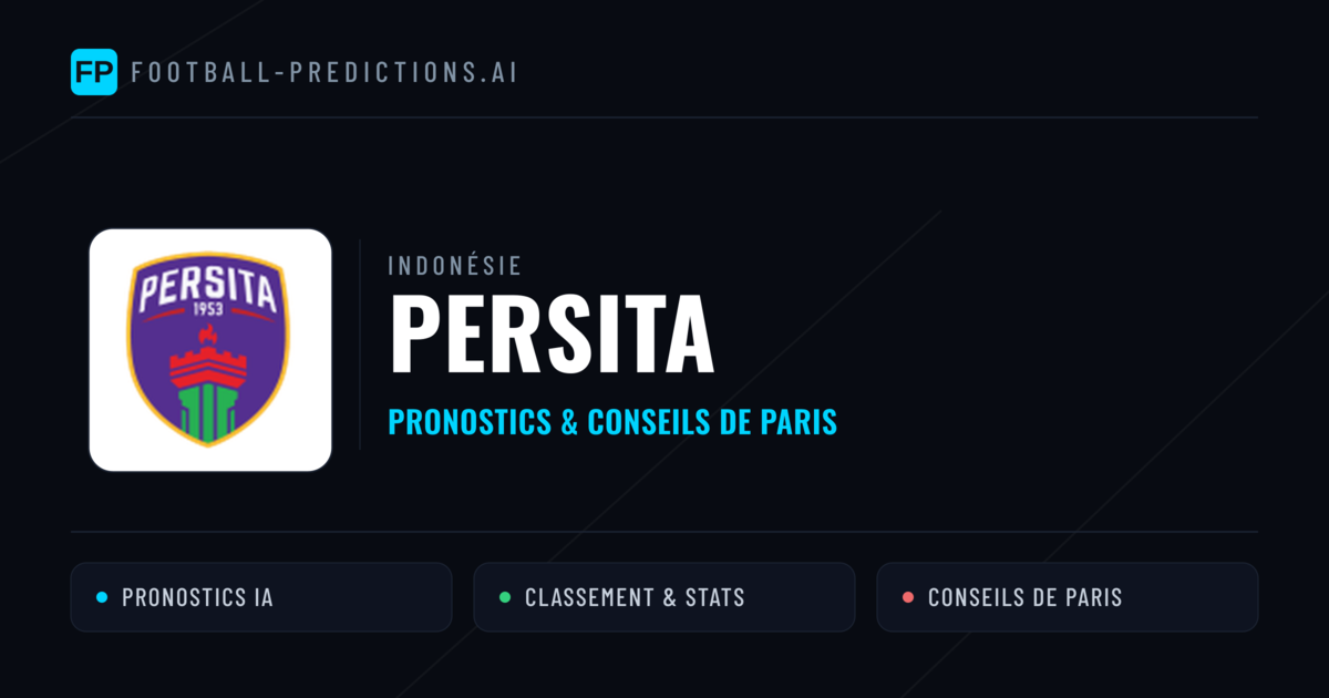 Persita Pronostics & Statistiques