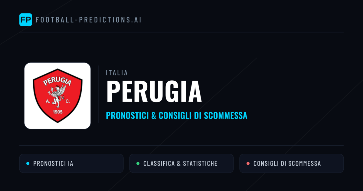 Pronostici e Statistiche Perugia