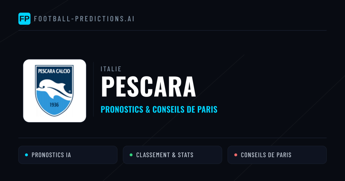 Pescara Pronostics & Statistiques