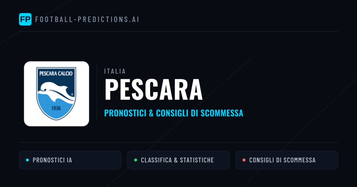 Pronostici e Statistiche Pescara