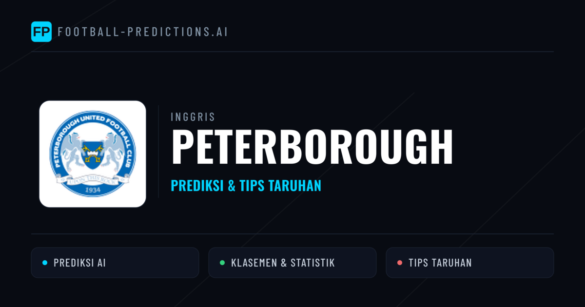 Peterborough Prediksi & Statistik Piala Dunia