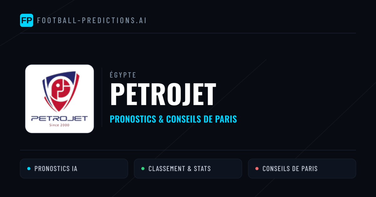 Petrojet Pronostics & Statistiques