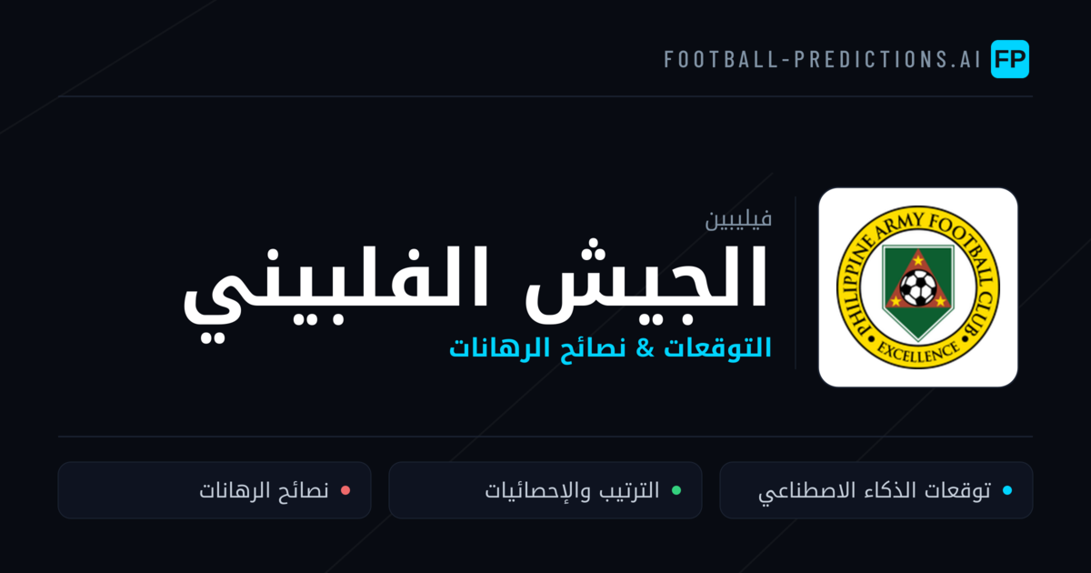 الجيش الفلبيني توقعات واحصائيات