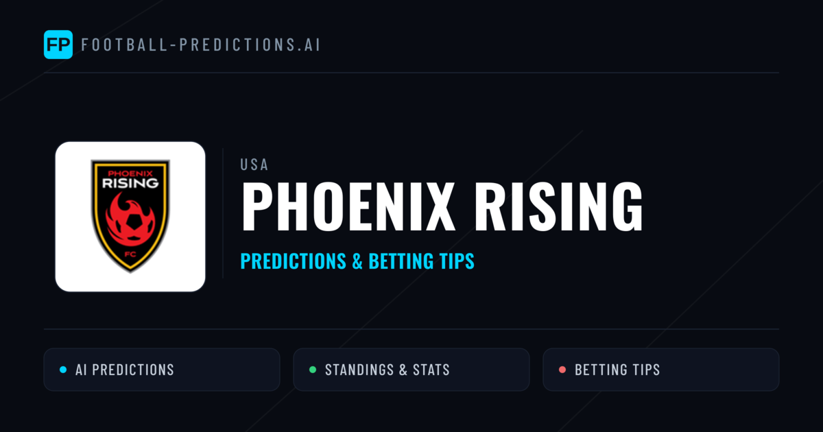 Phoenix Rising Predictions & Stats