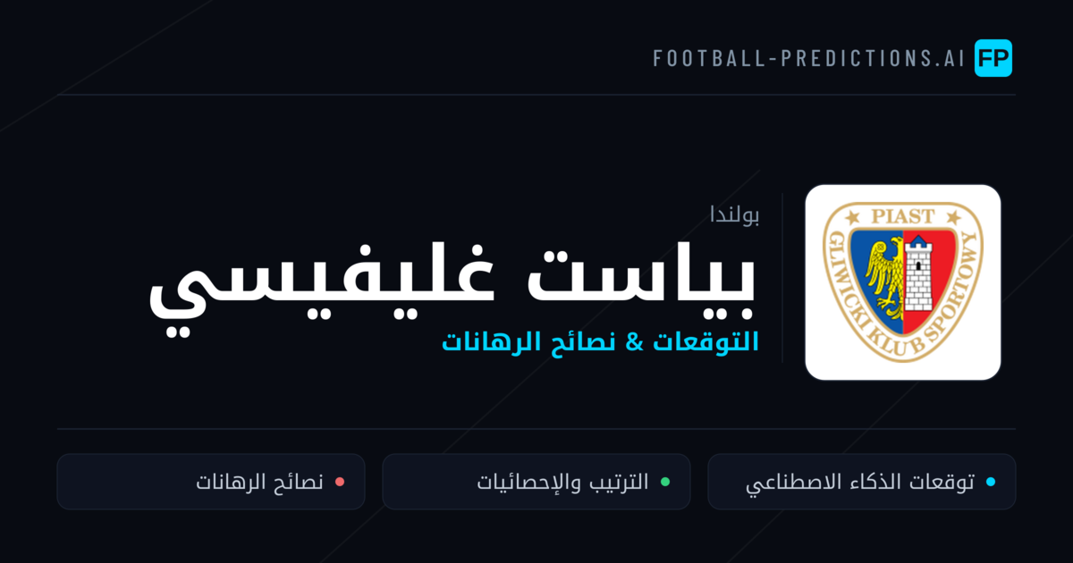 بياست غليفيسي توقعات واحصائيات