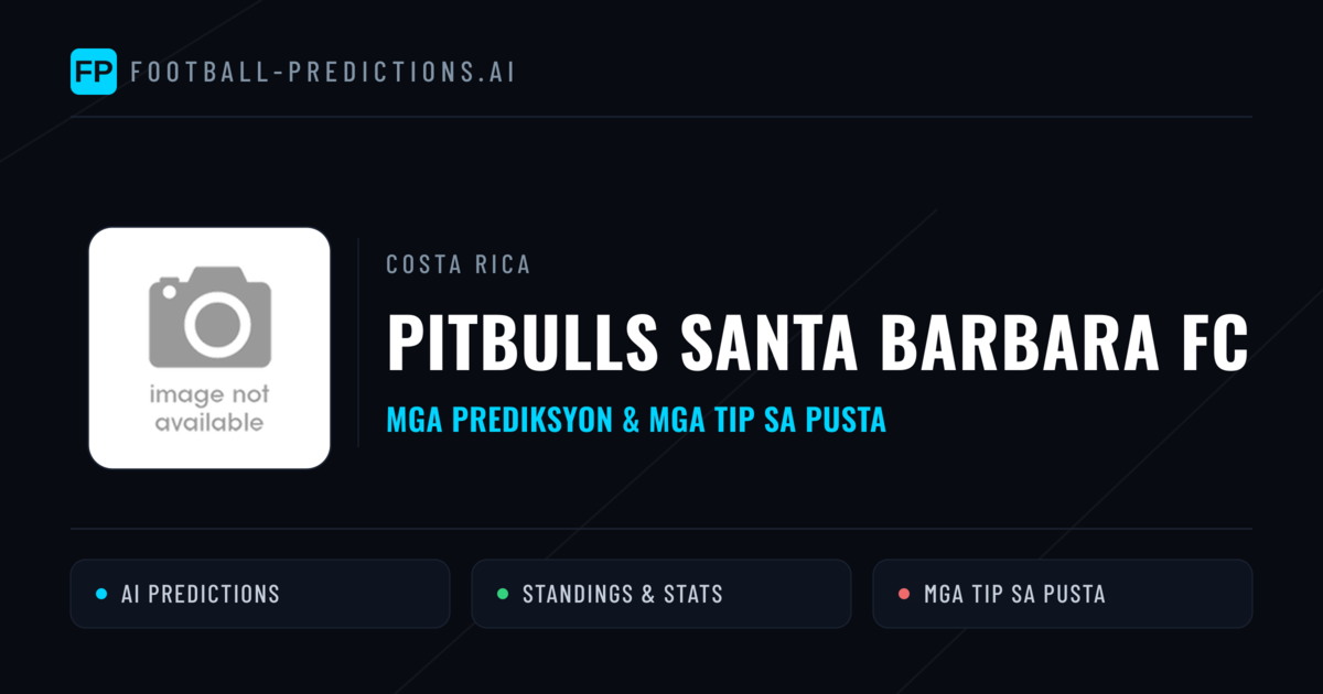 Pitbulls Santa Barbara FC Predictions & Stats
