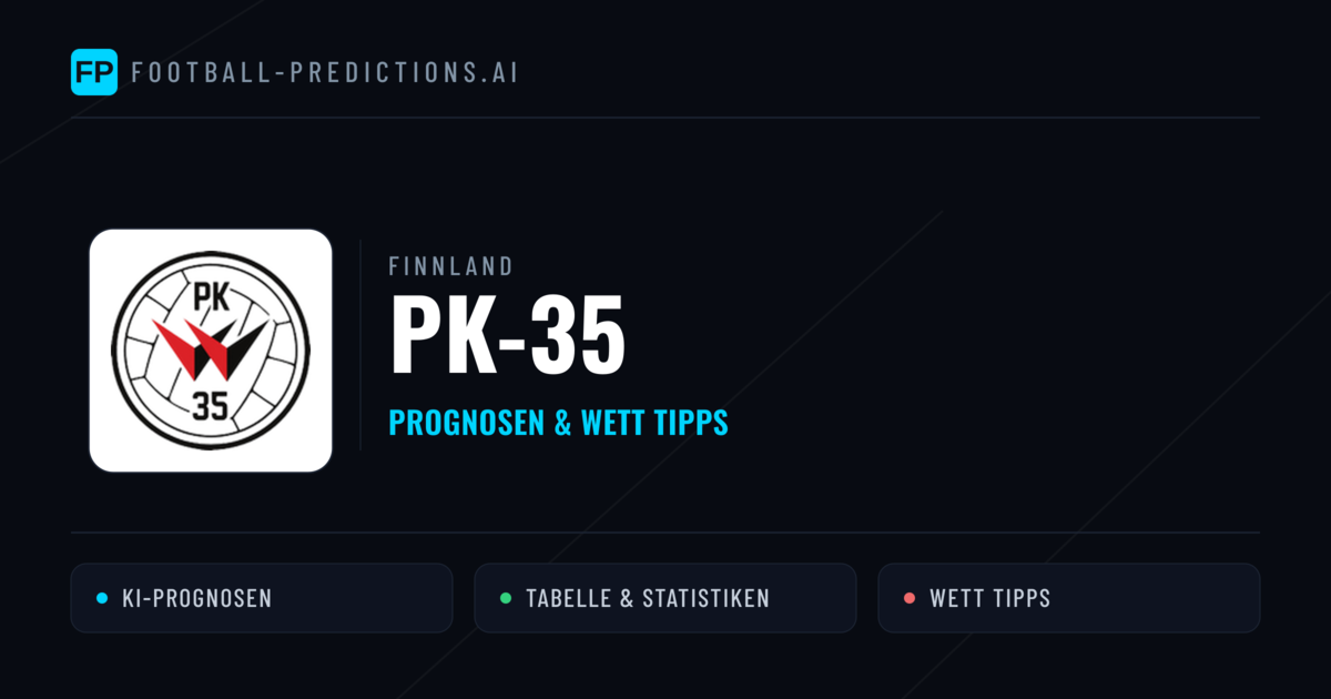 PK-35 Prognosen & Statistiken