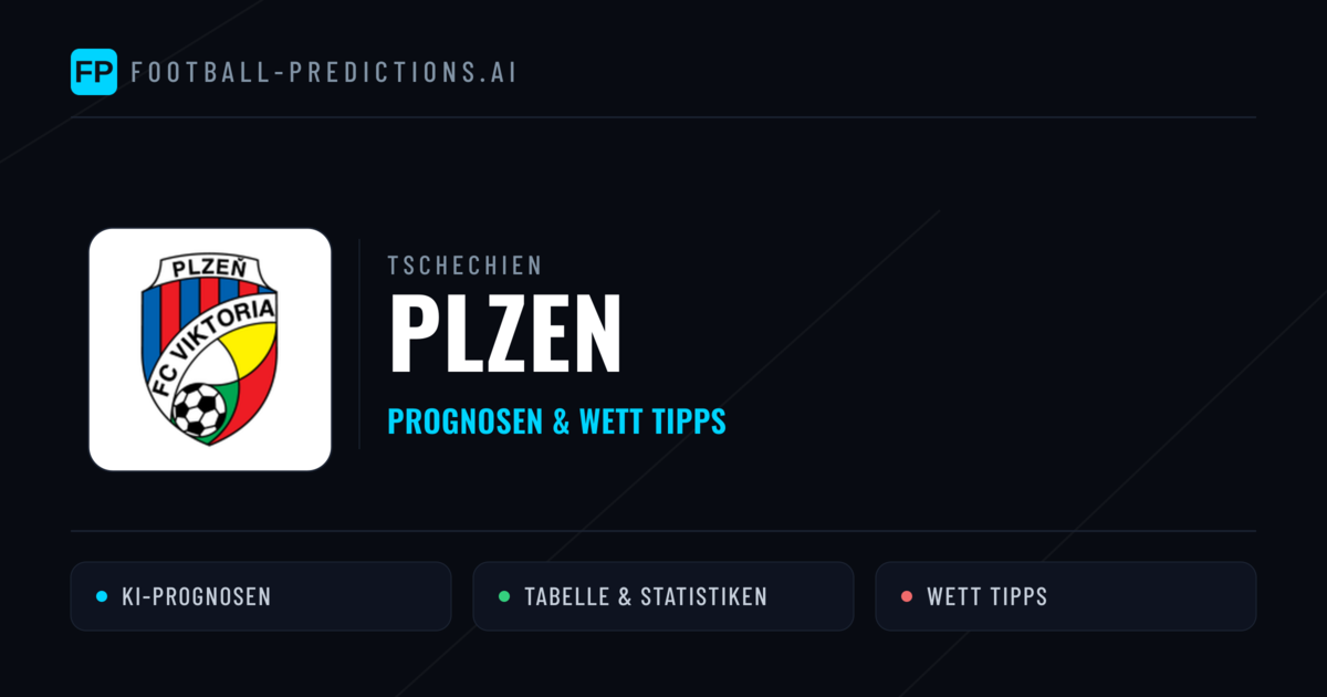 Plzen Prognosen & Statistiken