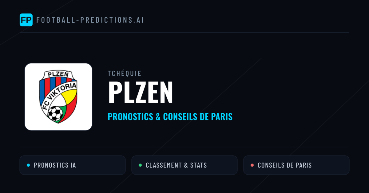 Plzen Pronostics & Statistiques